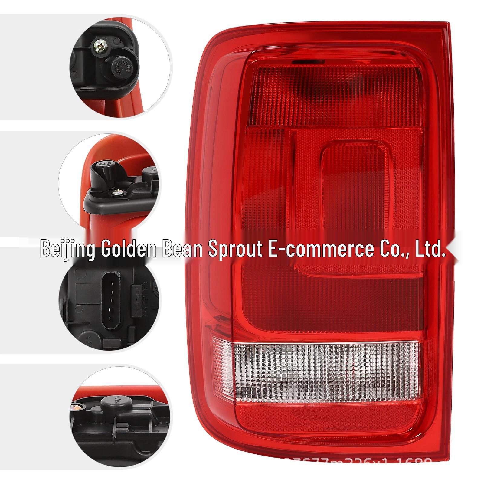 

Volkswagen Black Rear Taillights: Models 2H1945095C/A, 2H1945096C/A Compatible Neutral
