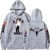 Harajuku Anime Tokyo Revengers Keisuke Baji Graphic Printed Hooded Men Women Hoodies Casual Sweatshirt Comfortable Streetwear