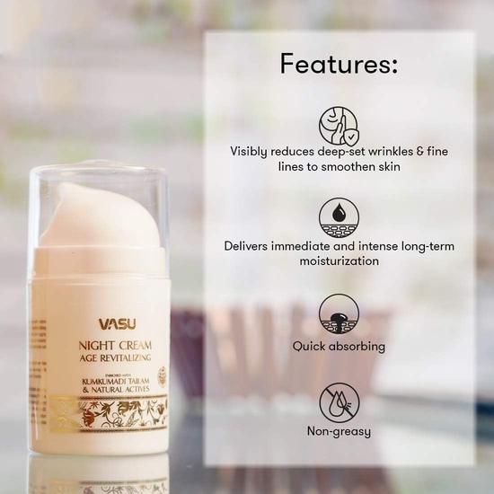 Vasu Night Cream Age Revitalizing 50 ml