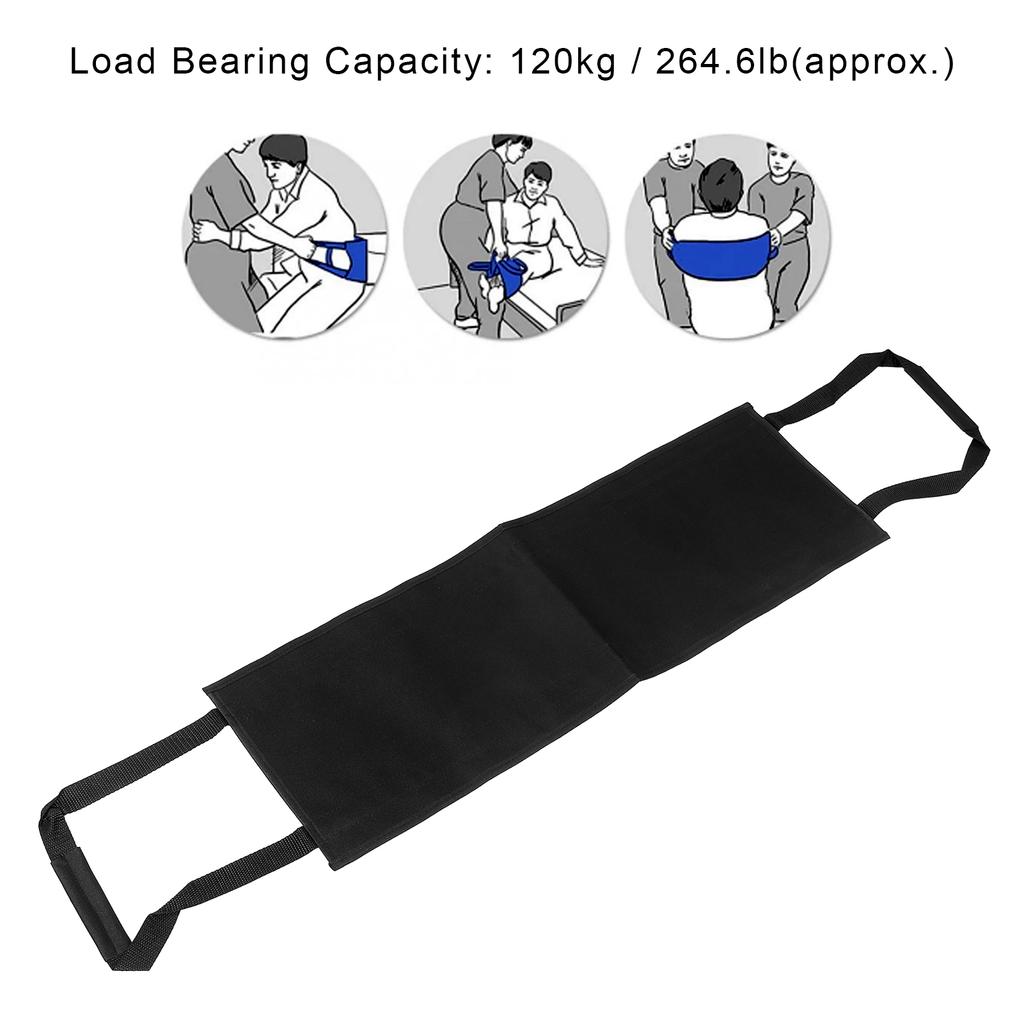 Lift Belt with Handles Oxford Cloth Wheelchair Bed Transfer Moving Belt for Patient Elderly