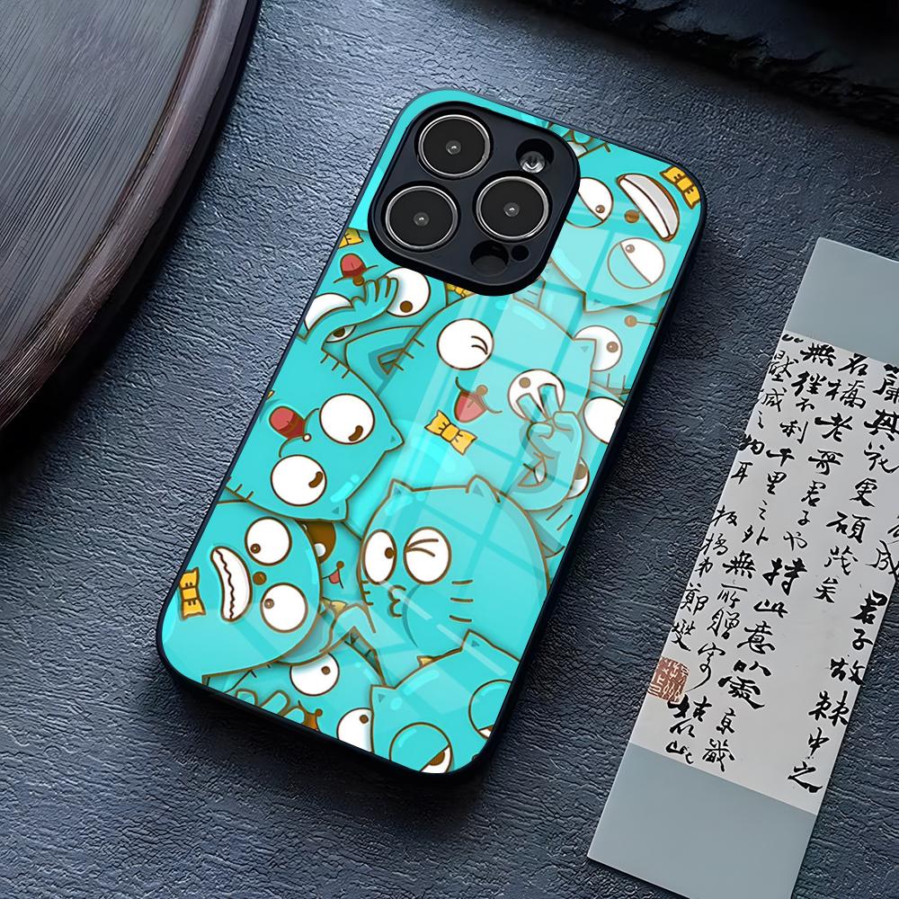 Bug Cat C-Capoo Handyhülle Für IPhone 16 Pro Max 17 14 15 Plus 13 Mini 11 12 X XR XS 8 7 Plus SE Glasabdeckung