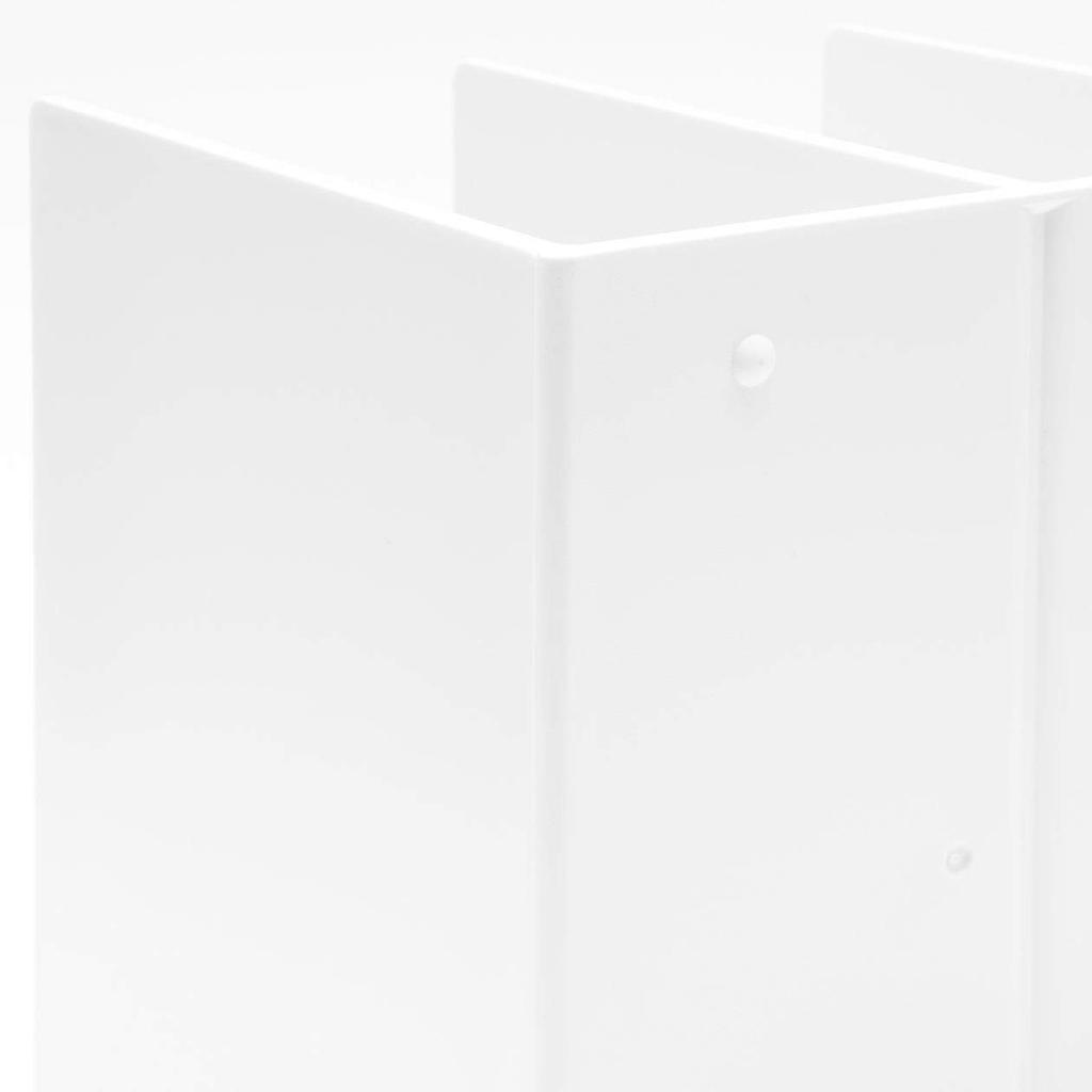 MUJI Styrofoam Divider White 3 270 X 210 X 02856410 Stand, Gray, Dividers, Large, Approx. 160mm,