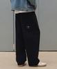 AGOD Carpenter Daimaru Sweat Wide Pants [Black]