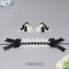 Cute girl hair accessories lolita comic show multi-purpose pair clip bow headgear cat ear hairpin cat ear headband