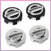 4Pcs 60MM Anti-Rust Rim Emblem Decals Scratch-Proof Car Wheel Center Cover For Nissan Nismo DAYZ Livina Roox Sentra Altima Cube Micra Note Skyline