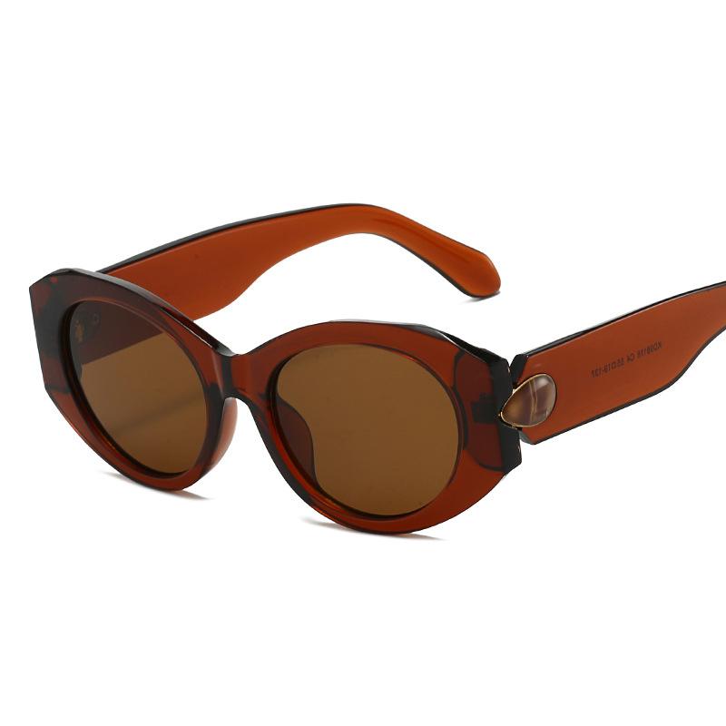 Vintage Round Sunglasses for Women Men Circular Sun Glasses Female Oval Eyewear for Male Female Eyeglasses