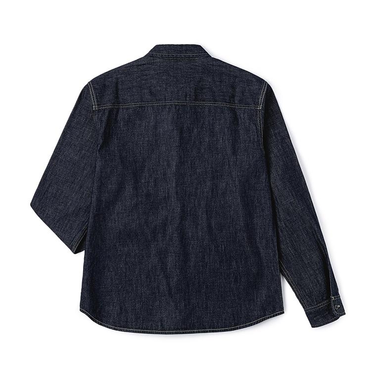 Lee Shirts Men's Lapel Moderate Denim LMT0111836VC00F