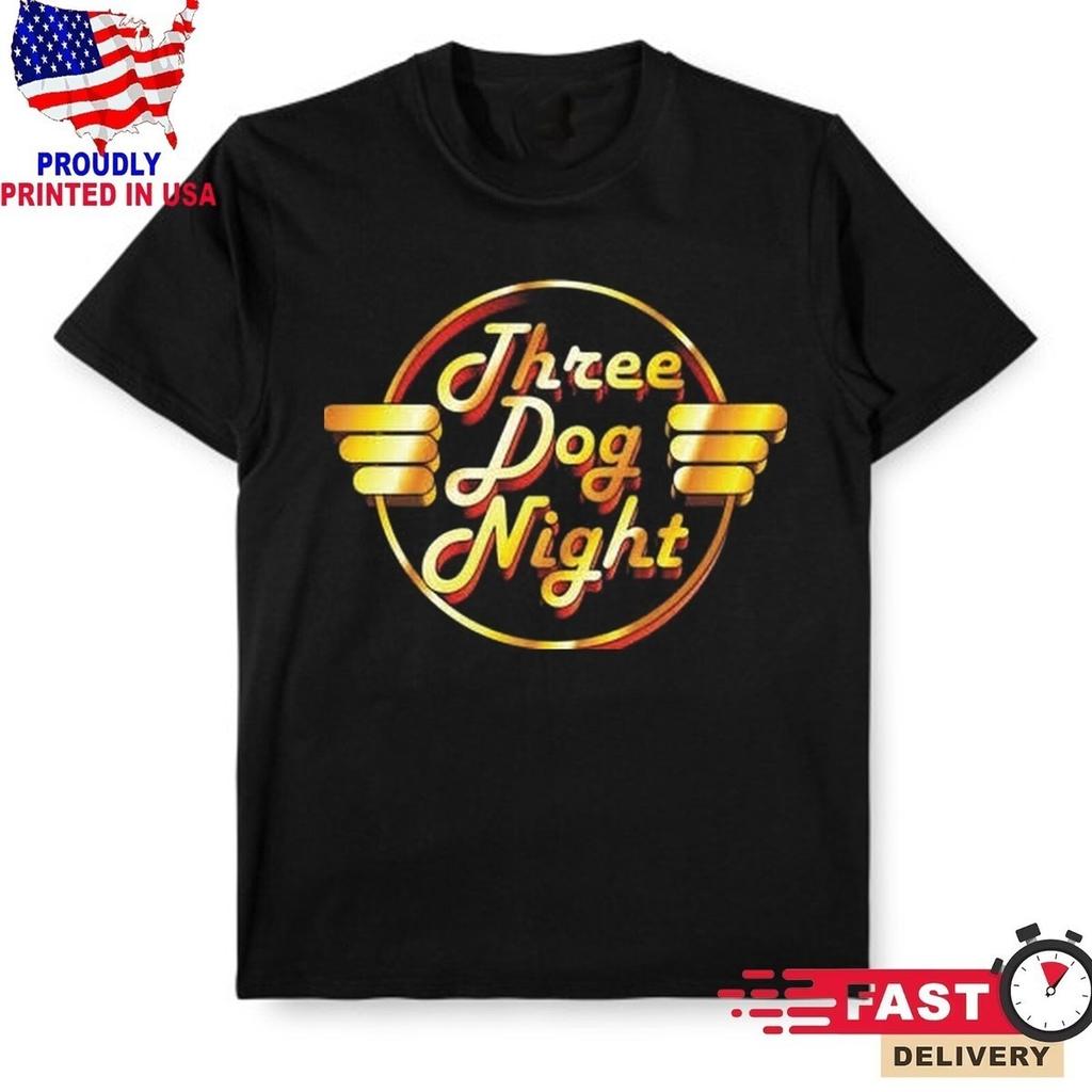 New Three Dog Night Chuck Negron R.I.P Logo Reprint S-235XL T-Shirt U18.290