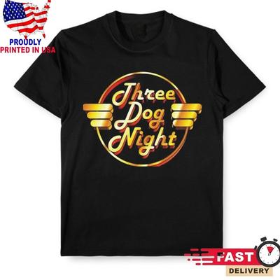 New Three Dog Night Chuck Negron R.I.P Logo Reprint S-235XL T-Shirt U18.290