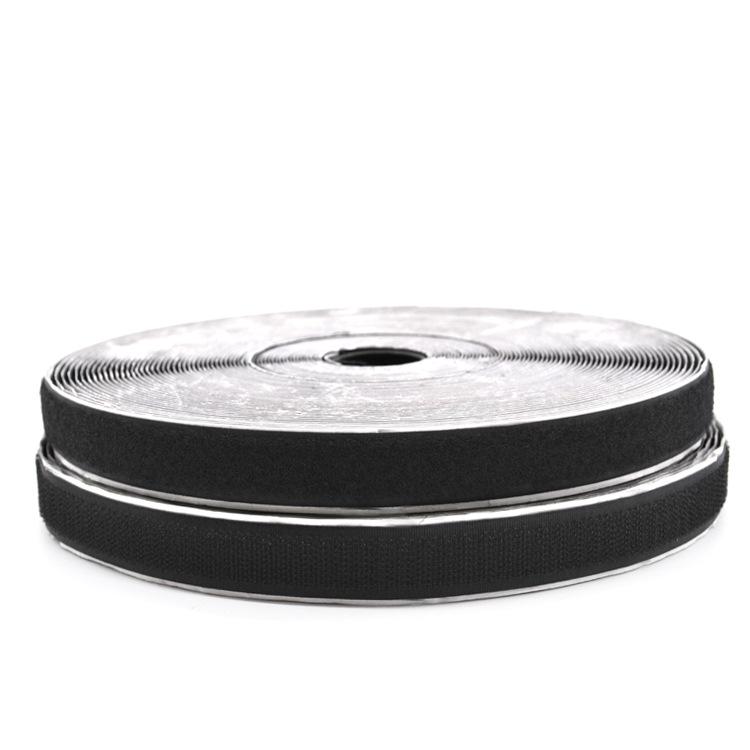 Strong Adhesive Double-Sided Magic Tape with Hook & Loop for Curtains, Screens, and Foot Pads