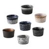 Japanische Keramik Puddingbecher Kleine Schalen Backen Dessert Snackteller Frühstück Gedämpfte Eierschale Retro Geschirr