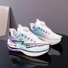 Running shoes boys and girls summer running shoes students teenagers body test shock absorption lightweight ultra clear breathable sports shoes