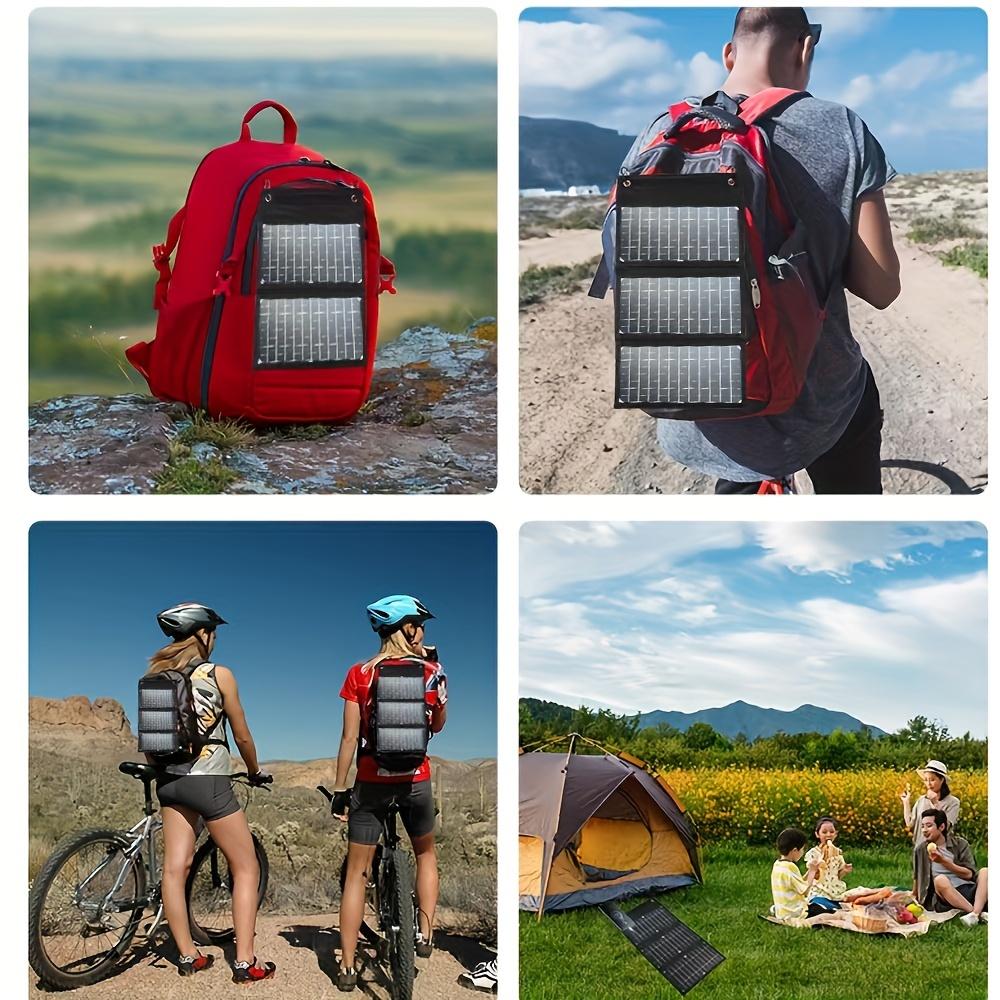 30W Portable Solar Panel, Foldable Solar Panel Battery Charger, for Portable Power Station Generators, iPads, Laptops, USB Ports and DC Outputs
