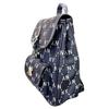 New MLB Polyester Backpack Unisex Black 7ABKMD74-50BKS