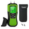 Huepar Digital Wood Moisture Meter, Compact, High-Precision, Moisture Content Meter, Wood Moisture Tester, LCD Moisture Tester with Hold Function, for