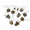 Motorcycle Accessories - Harley Key Holder & Valve Cap Ring Ornaments