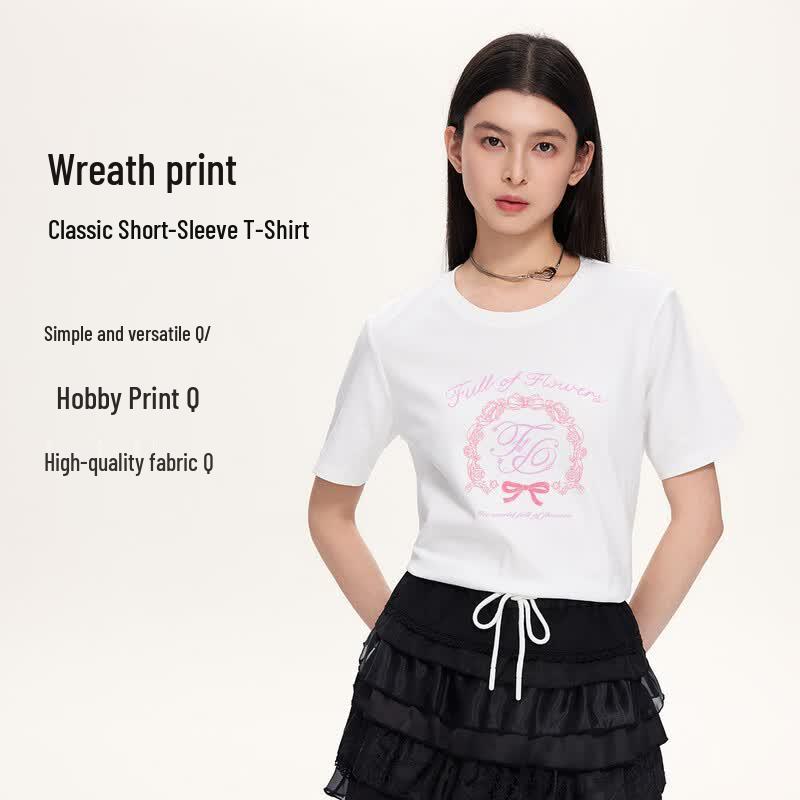FivePlus Women s Casual Short Sleeve T-Shirt M