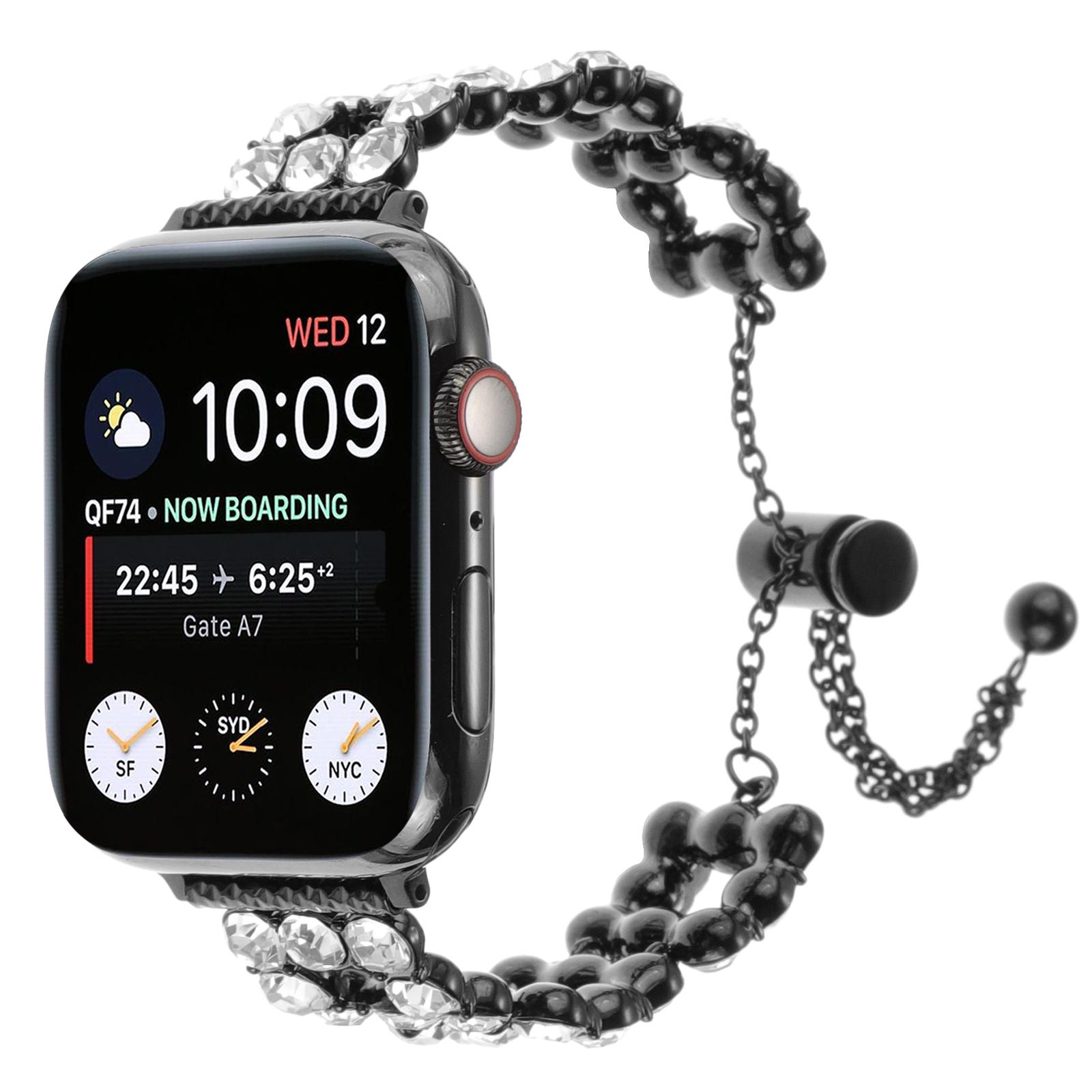 

Zinc Alloy Band for Apple Watch 10 46mm/Ultra 2/Ultra 49mm/9 8 7 45mm/SE (2023) SE (2022) SE 6 5 4 44mm/3 2 1 42mm Watch Strap Gold