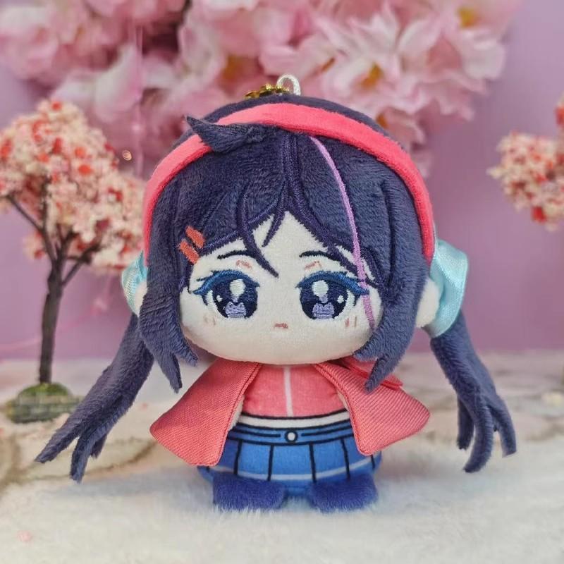 

10cm MiSide Mita Pendant Plush Dolls Cute Mini Soft Mita Keychain Bag Dolls Plush Toys Plusies Holiday Birthday Gift 12cm