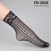 Calzini Sexy Neri a Rete per Caviglia da Donna – Stile Retro Harajuku, Sottili Estivi
