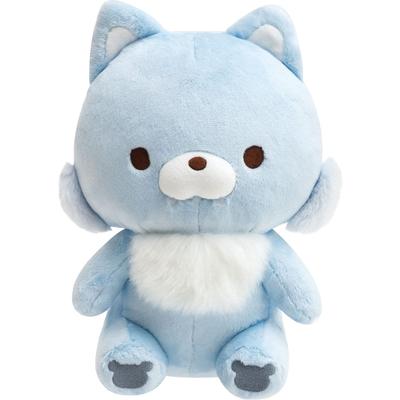 Rilakkuma Chiroikoguma Enges Stofftier M Blauer Wolf MF22101