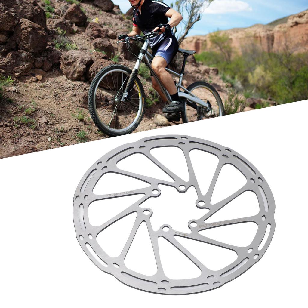 Fahrrad Bremsscheibe Edelstahl Leicht Rostfrei Hohl Fahrrad Bremsscheibe mit 7 Schrauben 160mm