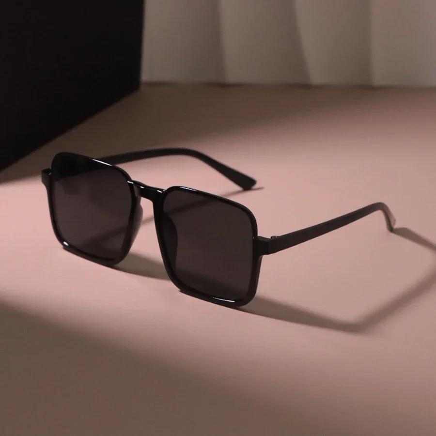 Vintage Square Sunglasses Women Men Semi Rimless Retro Sun Glasses Female Male Fashion Mirror Driving Shades