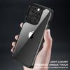 Defense Armor Series for iPhone 14 Pro Max Clear Back Phone Case TPU+PC Shock Absorption Cover