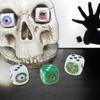 Ugly Figure Dices, Funny Resin Dices Set for Party Decorative Dices Role Playing Dices Funny Figure Face Dices Ornament