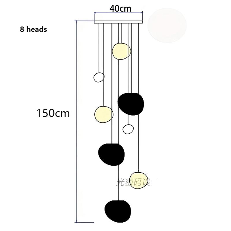 Modern Home Decor Led Lights Pendant Light Lamps for Living Room Chandeliers for Dining Room Hanging Light Indoor Lighting