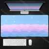 Light Pink Skyscape Mouse Pad Cute Aesthetic Xxl Kawaii Clouds Women Desk Pads Anime Pc Gamer Computer Mat Office Rubber Carpets