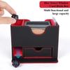 Card Deck Box with Dice Tray for MTG Cards120+ Card Storage Box Fits for TCG CCG PU Leather Strong Magnet Collectible Card Case