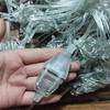 3x3M 300LEDs Curtain Icicle String Light with Tail Plug for Christmas Outdoor Decoration EU Plug