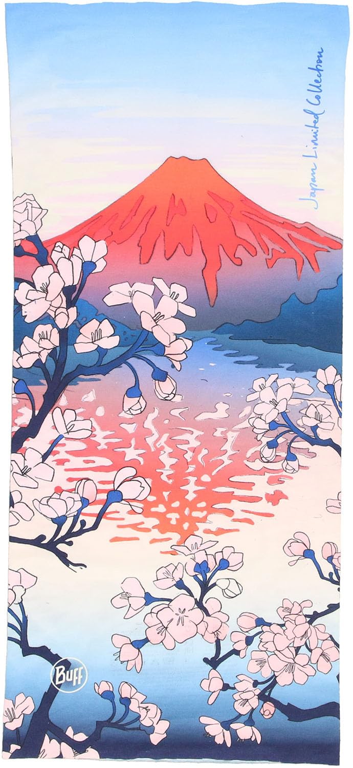 

Многофункциональная бандана-шарф Buff ORIGINAL JP Эксклюзив для Японии Защита от УФ и запаха Более 10 способов защиты AKAFUJI, Эластичная, Дышащая,