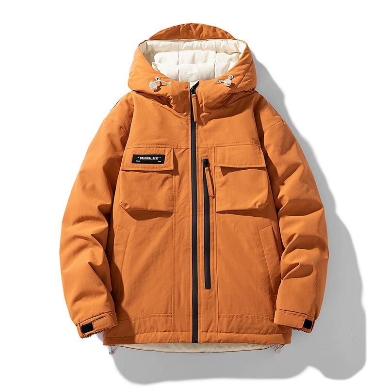 

Зимняя мужская куртка-пуховик Plus, мужская свободная посадка, Overweight, Plus Fat, Plus Warm White Duck Down Jacket, мужская верхняя часть 8XL