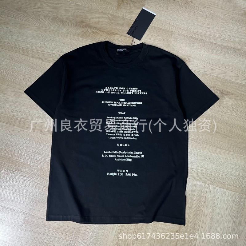 ERD 26FW Vintage Long Sleeve Tee Mens Oversized Cotton Graphic T-Shirt Streetwear Loose Fit