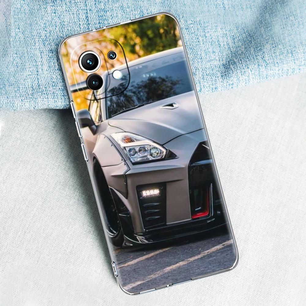 Blue Red JDM Sport Car For Poco X5 X3 NFC F5 F4 F3 M3 Phone Case For Xiaomi 12T 12 13 Lite 11 Ultra Mi 10T 5G 11X Pro 11T Cover