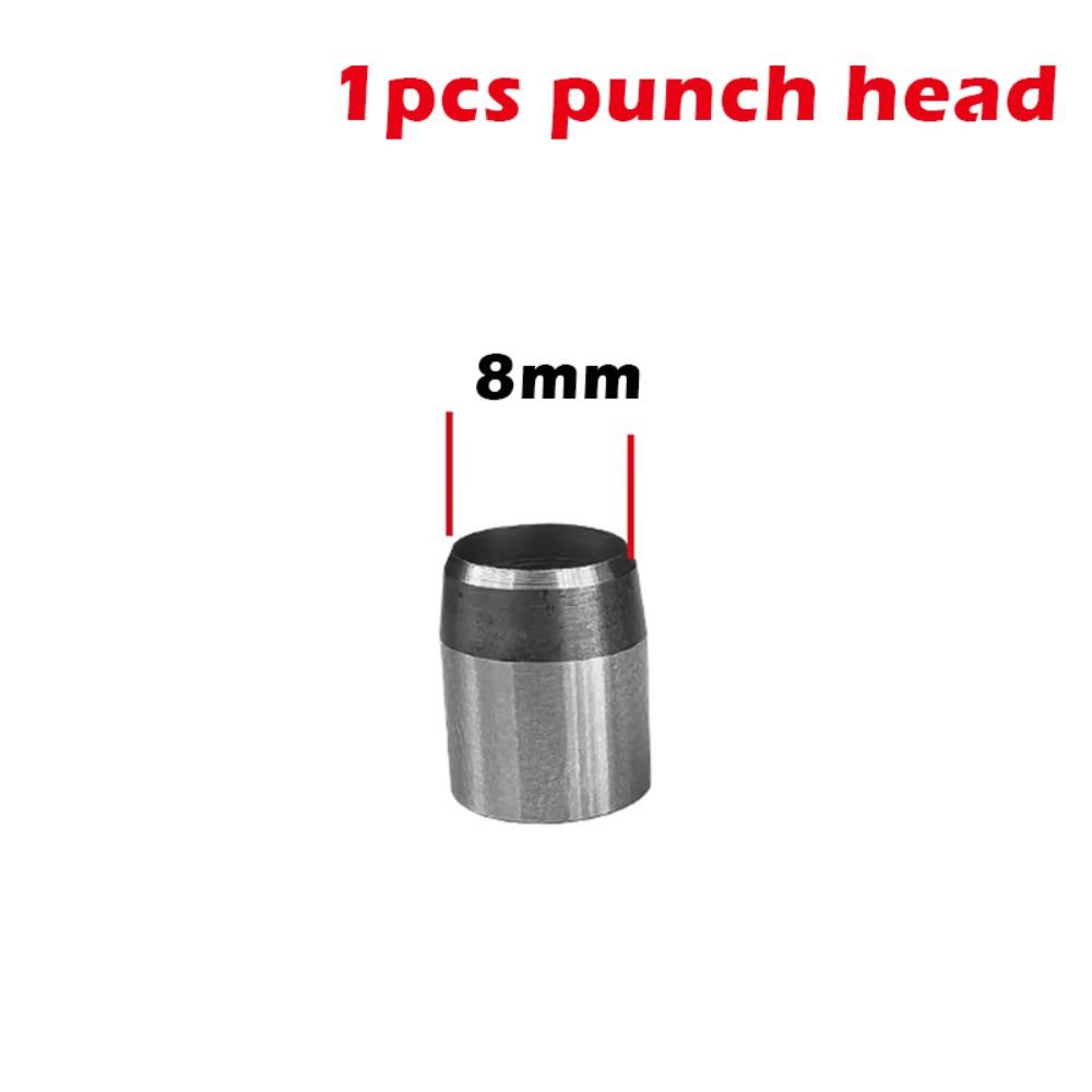 Poinçon Multifonctionnel en Acier au Carbone pour Trou de Cuir Trou Rond Sept Trous Pinces à Perforer Outil Manuel pour Rivets Outil pour Cuir
