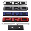 Car Front Grill Badge Grille Emblem with Bolts for TRD PRO Tundra Car