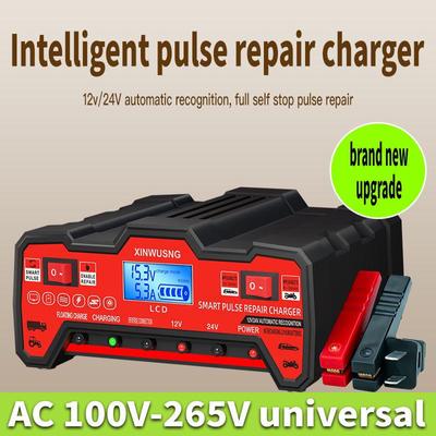 Hochleistungsfähiges 12V/24V Intelligentes Auto- & LKW-Batterieladegerät