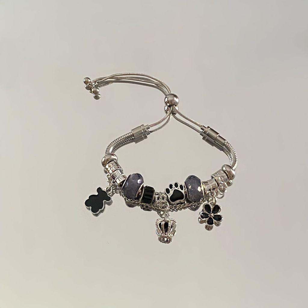 Stainless Steel Jewelry Bracelet With Butterfly Bow Design For Gift And Summer Wear