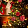 Pack of 24 Christmas Tree Decoration Balls Ornaments Hanging Props Xmas Tree Décor Accessories - Christmas Decorations Items for Home Decor Office
