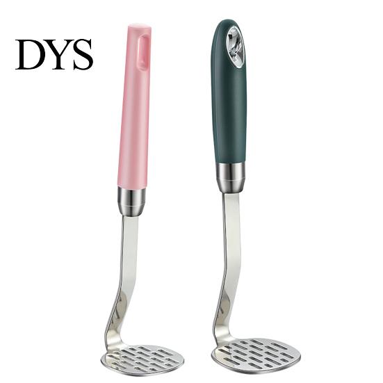 Manual Masher Potato Heavy Duty Fine Mesh Thickened Stainless Ginger Mincer Steel Press Baby Food Crusher Kitchen Tool