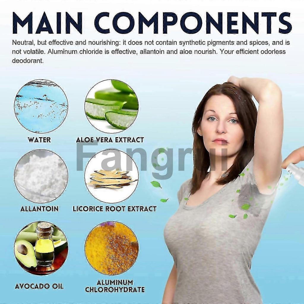 Für Aloe Vera Deospray Geruch Schweißkontrolle Tragbar Mehrzweck