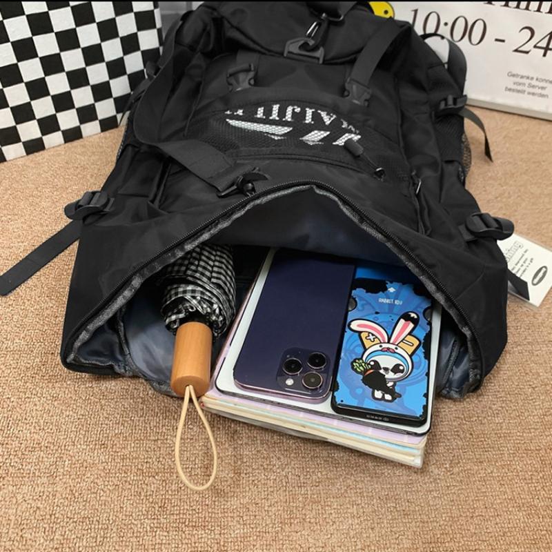 High Quality Nylon Travel Bag for Men and Women Large Capacity Backpack Fashion Sports Fitness Duffel Bags Independent Shoe Compartment Luggage Bag