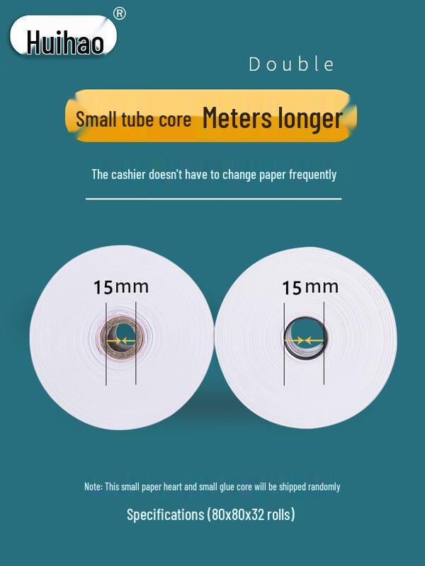 Ally 80x80mm Coreless Thermal Receipt Paper