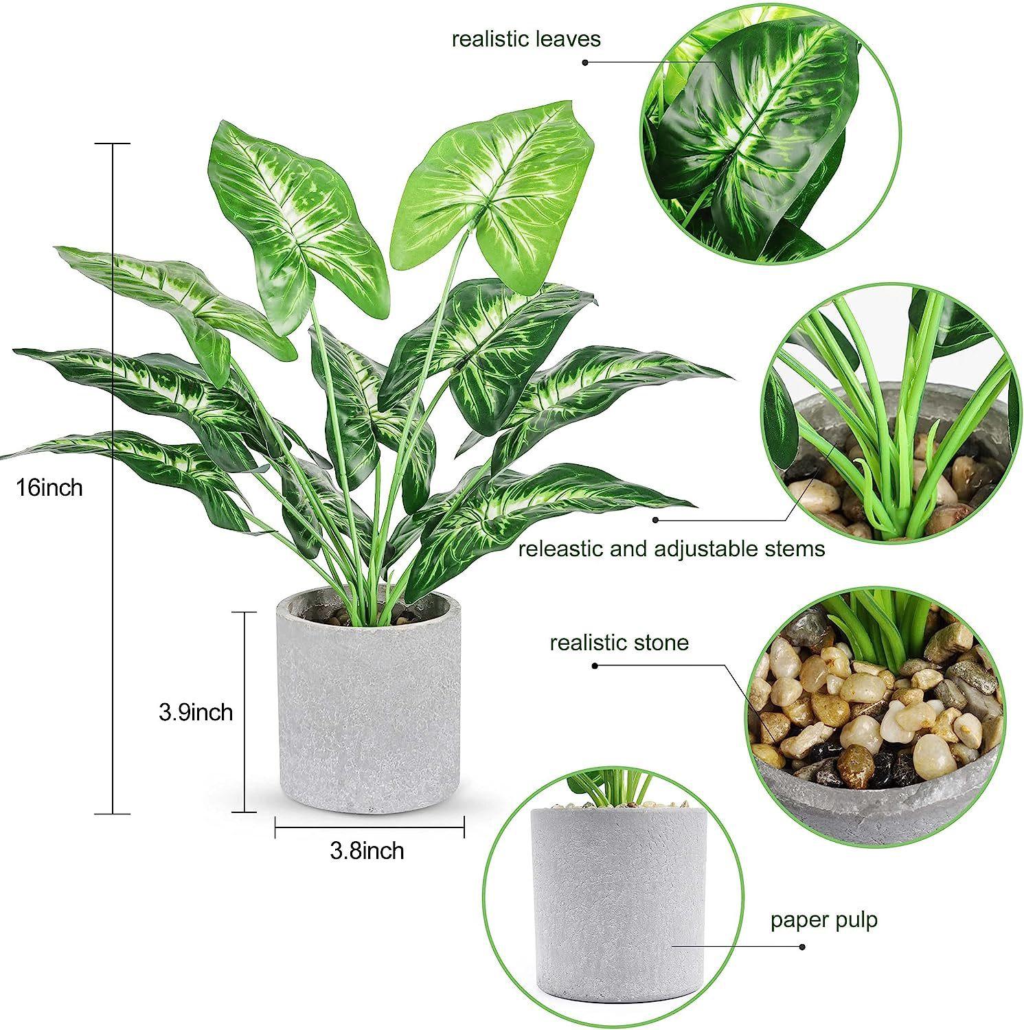 

Имитация северного ветра Зеленые растения 12 Калла Украшения для дома Бонсай Листья Окно Ландшафтный дизайн Таро Горшечные растения