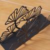 Modern Ginkgo Leaf Napkin Holder High-end Iron Tissue Rack Metal Tissue Holder  Restaurant