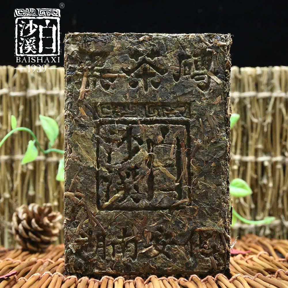 Anhua 2017/2019 Baishaxi Hei Zhuan Cha tmavý čaj tehlový čaj čínsky čaj 400g