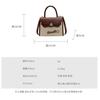 Retro fashion new versatile trend niche student simple college style shoulder bag crossbody handbag bag